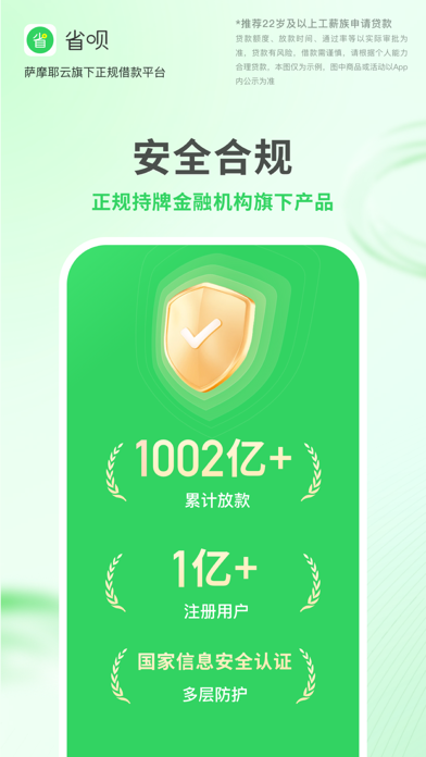 Screenshot #3 pour 省呗-正规信用贷款分期借钱平台