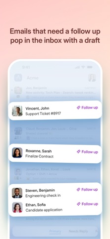 Upstream - Email screenshot