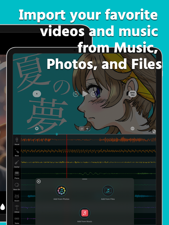 Prism4music iPad screenshot 4 - Music app