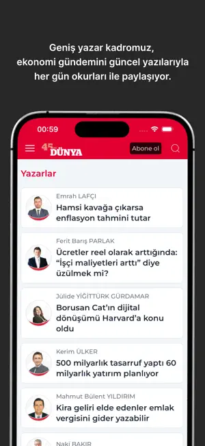 Dunya Gazetesi screenshot 2