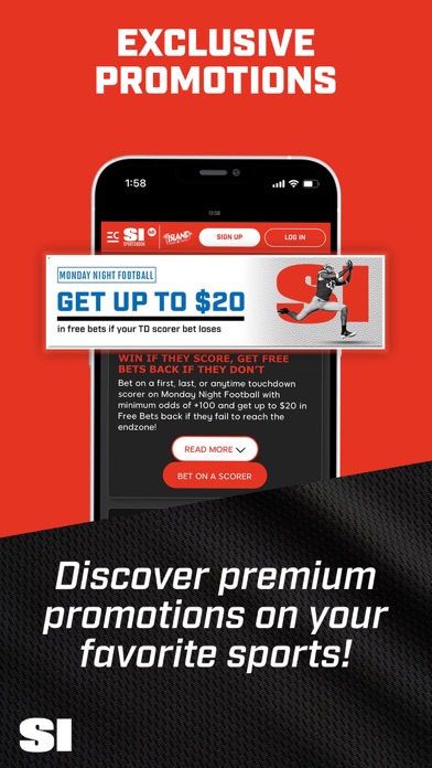 Sports Illustrated: Sportsbook Screenshot