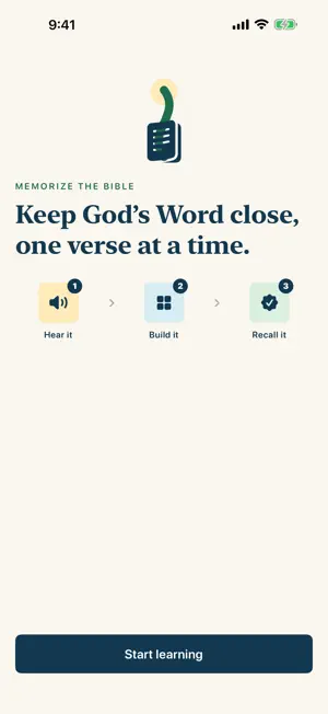 Memorize the Bible: Daily screenshot 1