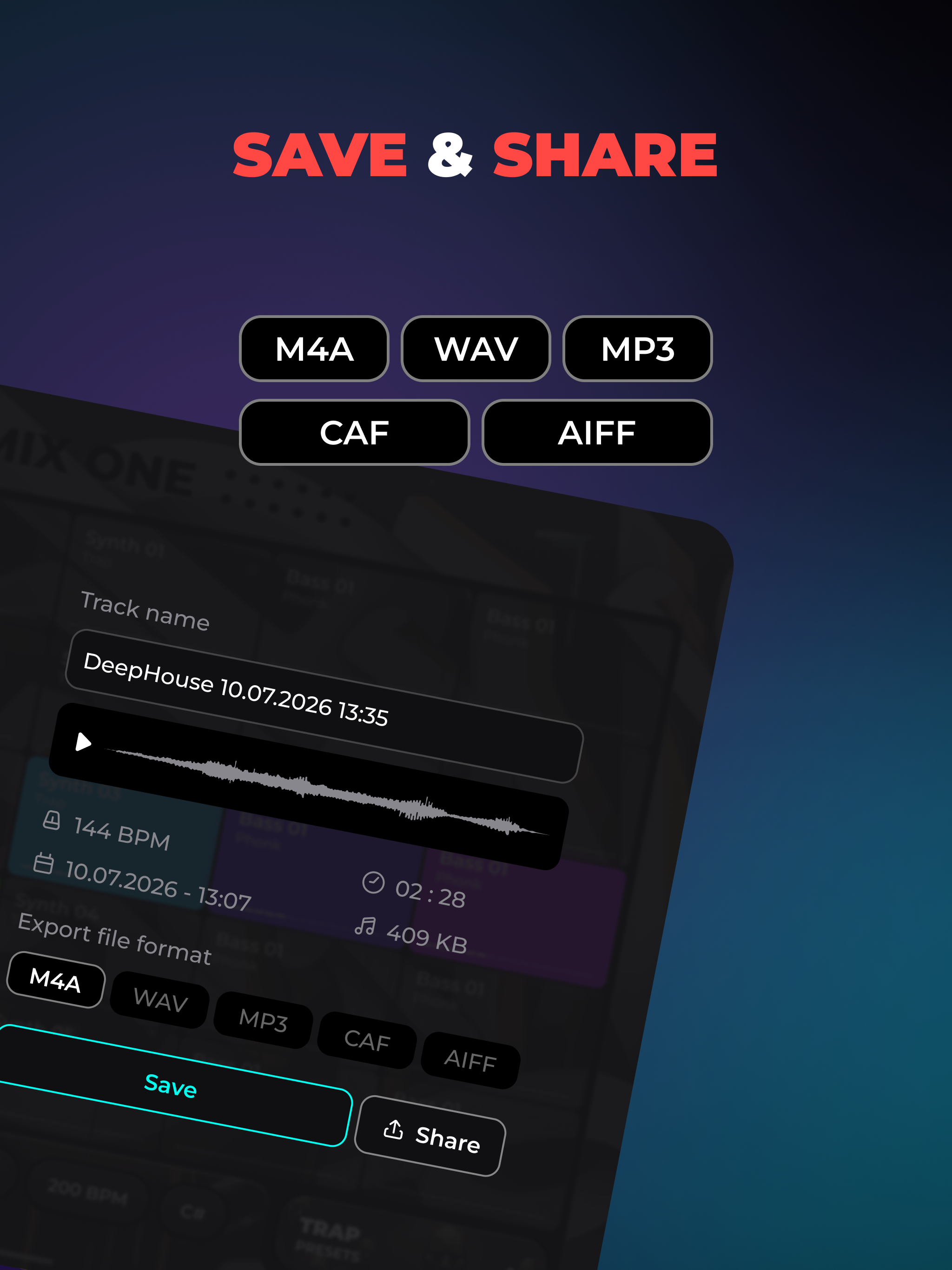 Mix One: Make Your Mix & Song
