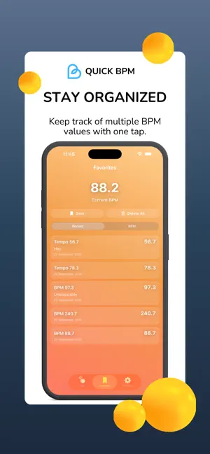 Quick BPM screenshot 2