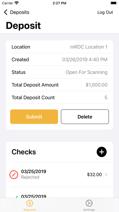 App screenshot
