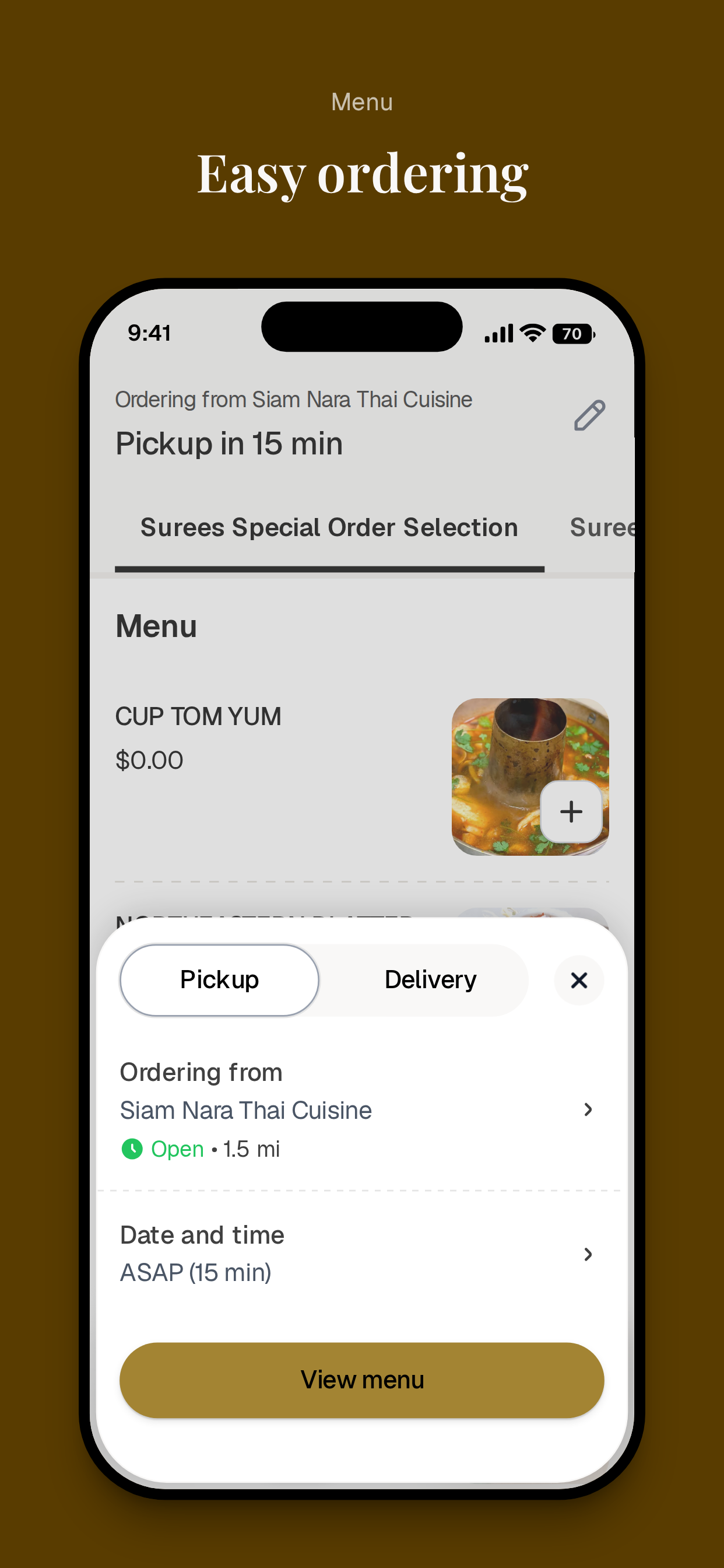 Siam Nara Thai Cuisine screenshot 3