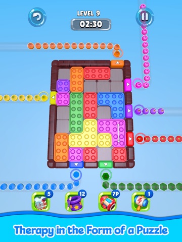 Fruit Block Sort Puzzle Jam iPad screenshot