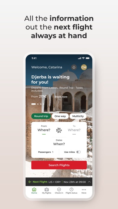 TAP Air Portugal Screenshot