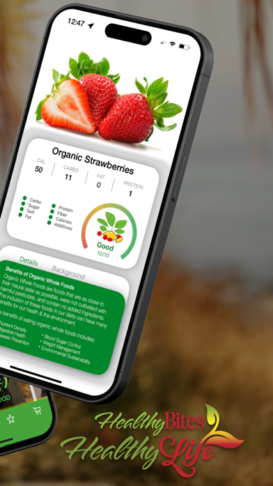 HealthyBites HealthyLife™ iPhone screenshot