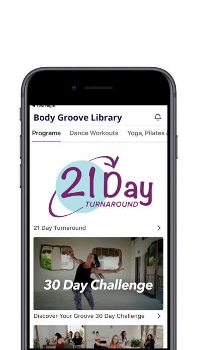 Body Groove On Demand Screenshot