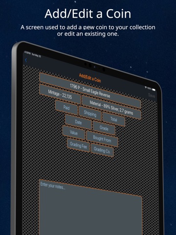 Draped Bust Dime iPad screenshot