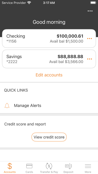 Cosden FCU Screenshot