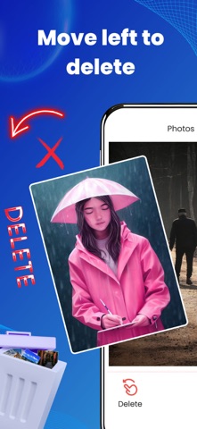 Swipe Photo Storage Cleaner iPhone screenshot