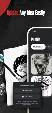 Tattoo Maker: Ink Design Art screenshot
