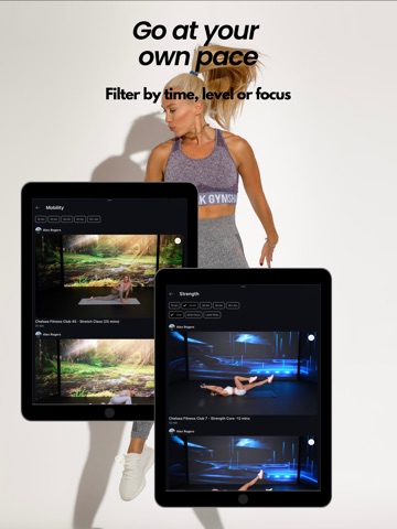 Chelsea Fitness Club iPad screenshot