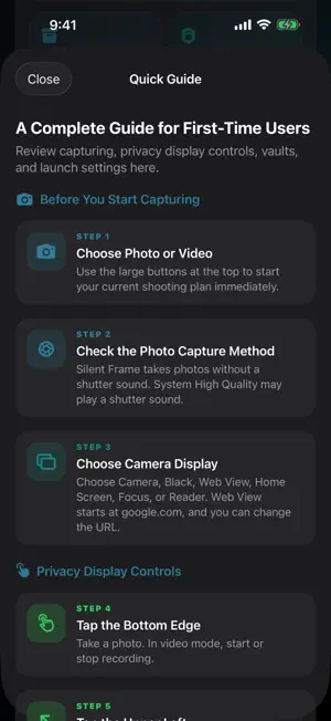 Silent Camera KuraCam screenshot 4