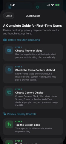 Silent Camera KuraCam Screenshot 4 of 6