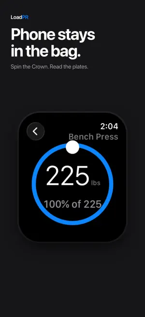 LoadPR: 1RM Plate Calculator screenshot 3