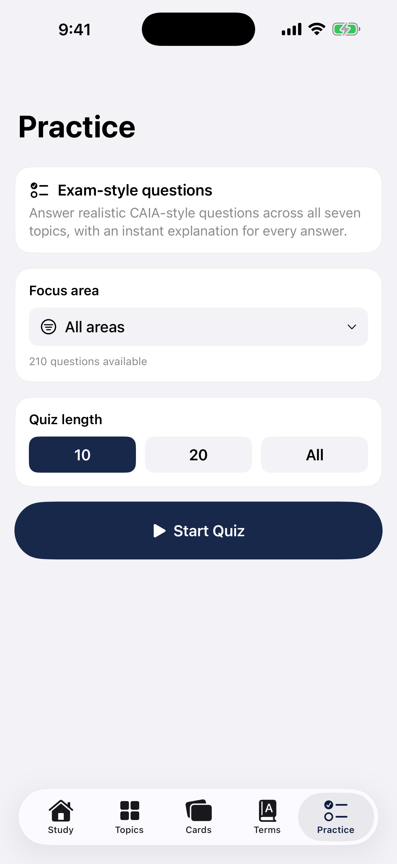 CAIA Prep: Exam Coach screenshot 5