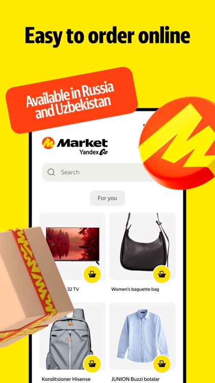 Yandex Go: Taxi Food Market screenshot-3