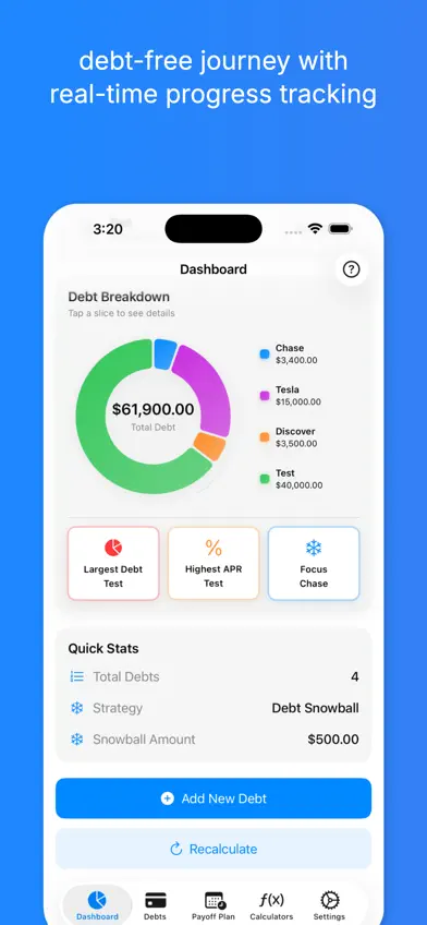 Debt Free - Pay Off your Debt screenshot 2