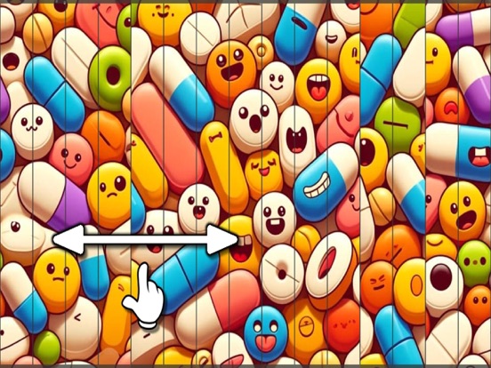 Horizontal Puzzle Game > XX24 iPad screenshot