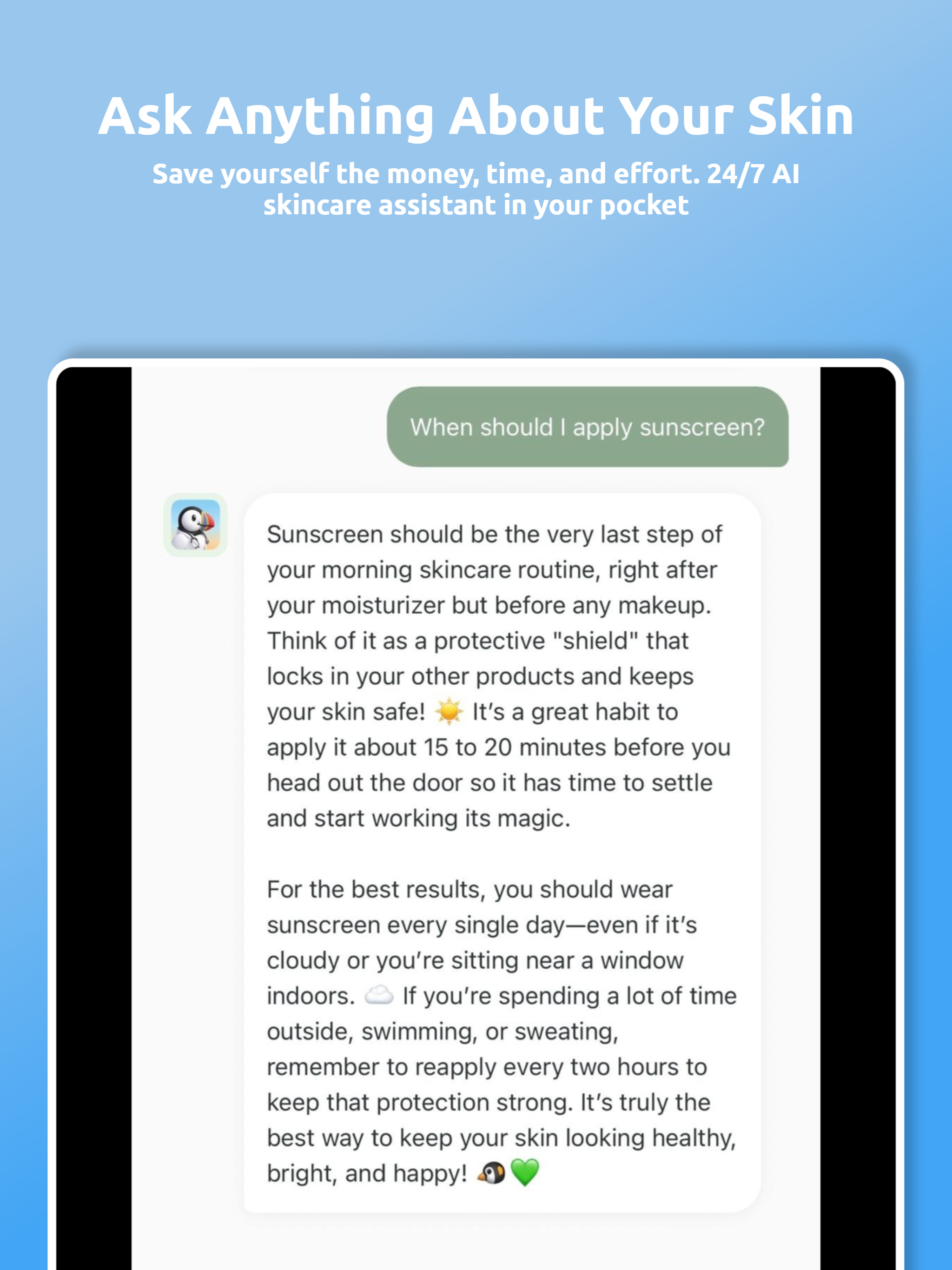 Puffin: Acne Tracker