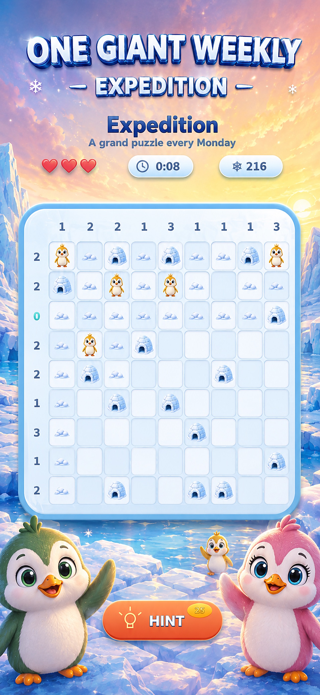Screenshot 4 of Huddle: Penguin Logic Puzzle