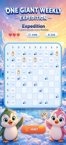 Huddle: Penguin Logic Puzzle Screenshot 4 of 5