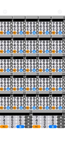セプテンヴィジンタプル電卓 screenshot