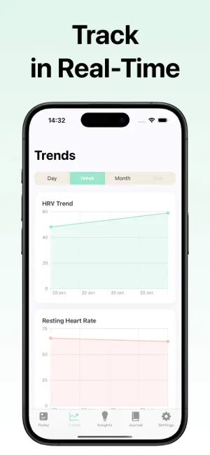 Heart Rate Variability + screenshot 2
