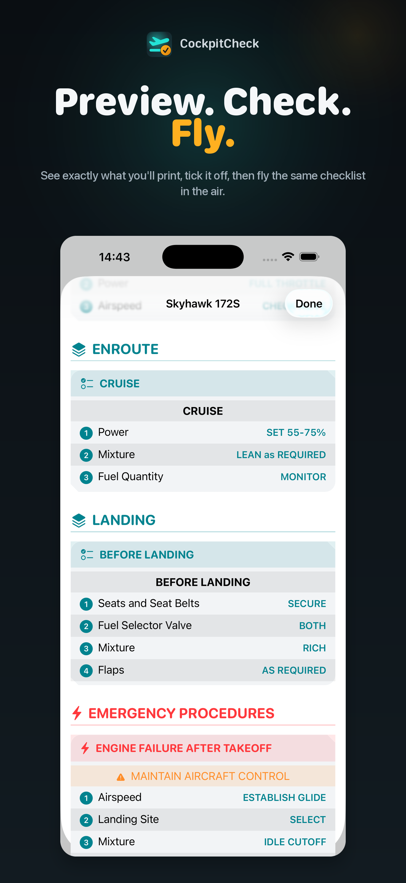 Cockpit-Check screenshot 8