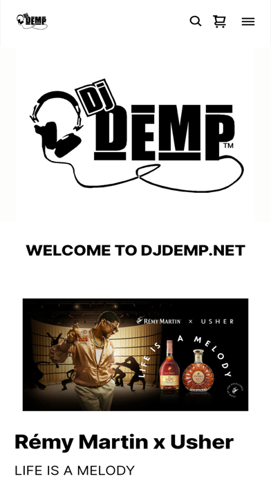 DJ DEMP iPhone screenshot 1 - Business app