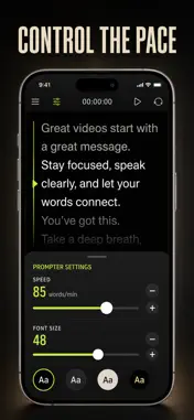 Teleprompter: Autocue Script screenshot 2