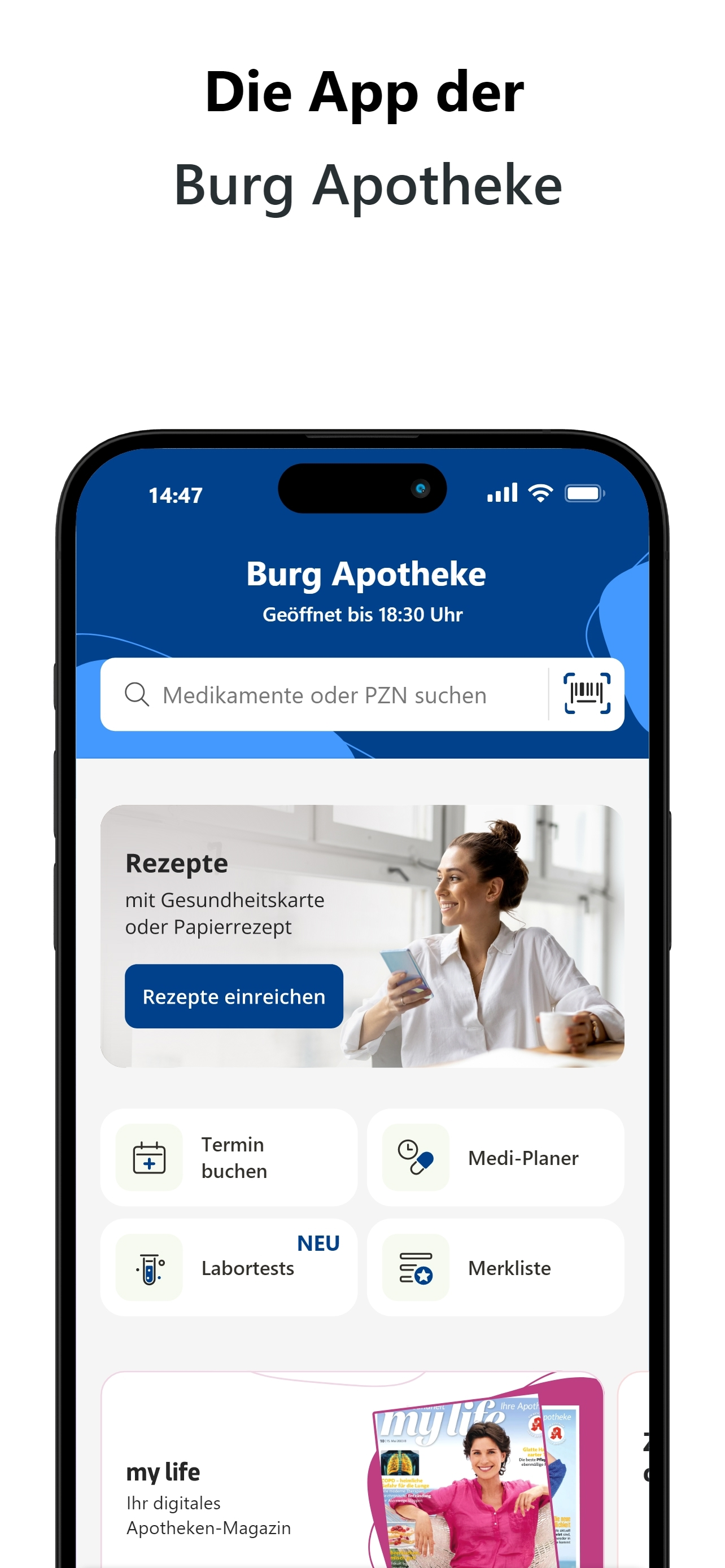Burg Apotheke Wuppertal screenshot 2