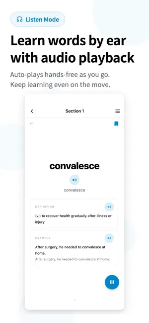 TOEFL 3000 Vocabulary screenshot 2
