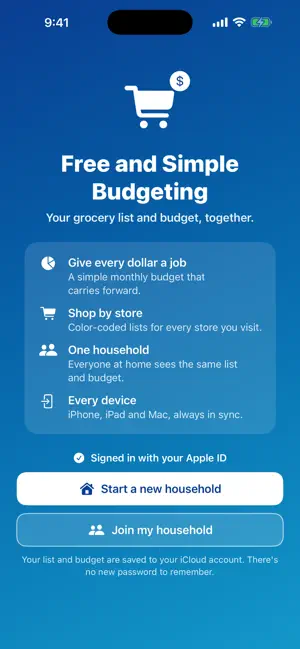 Simple and Easy Budgeting screenshot 1