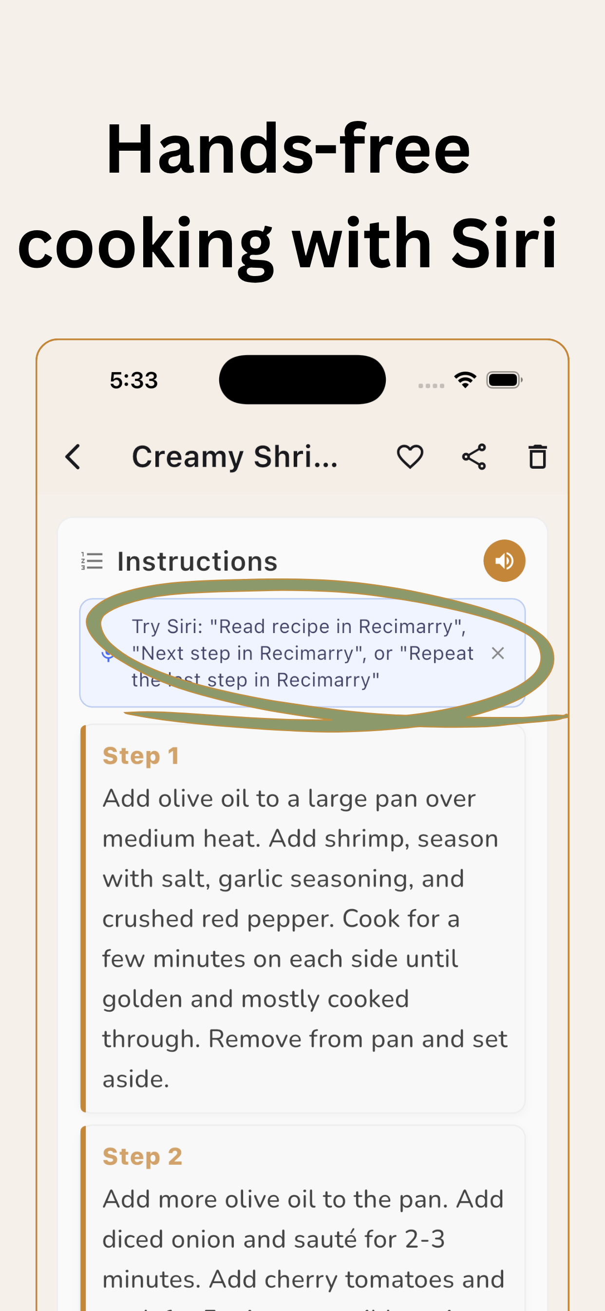 Recimarry:Personal Recipe Book screenshot 8