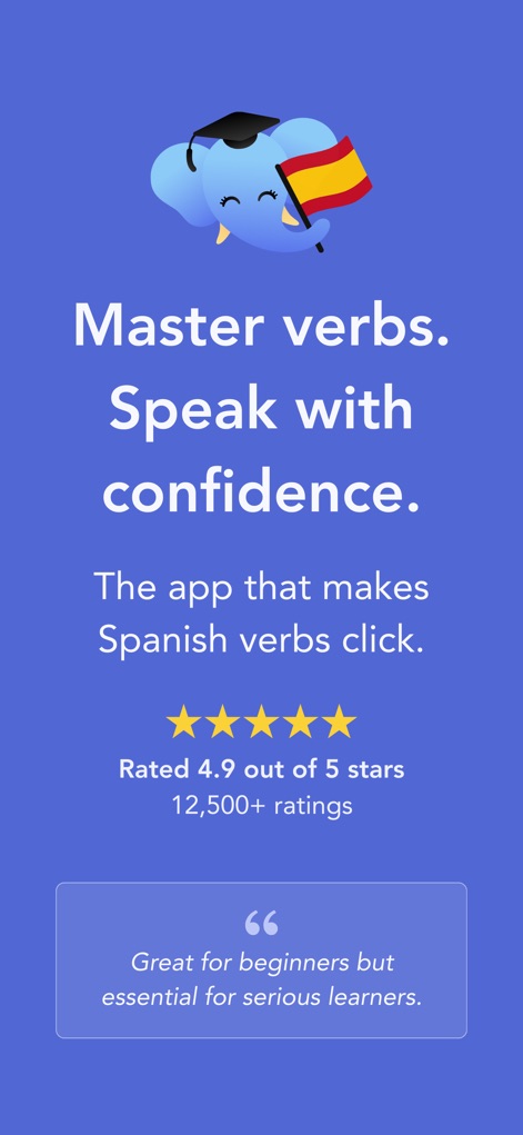 Ella Verbs: Learn Spanish - ella-verbs-spanish-mastery-app