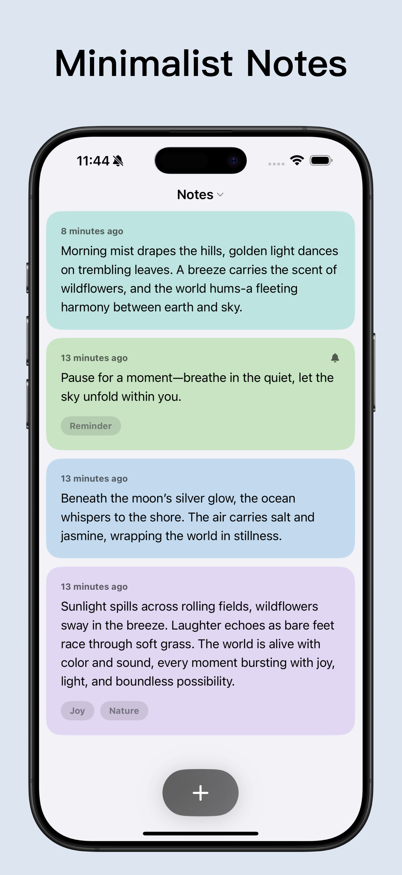 Ripple: Minimalist Notebook screenshot 1