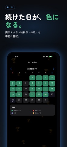 禁パチS パチンコ・パチスロ断ち日数カウンター のスクリーンショット