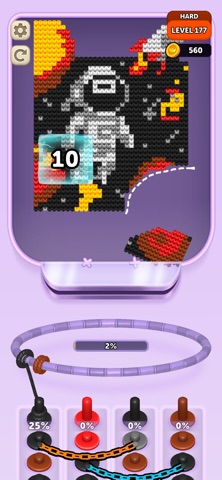Cut Out: Color Puzzle iPhone screenshot