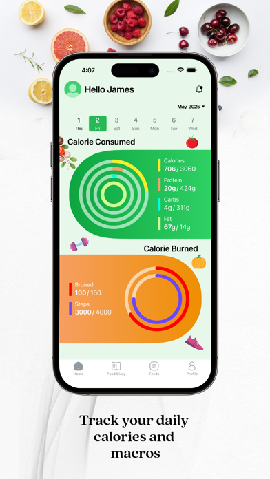 My Calorie Check iPhone screenshot 3 - Health & Fitness app