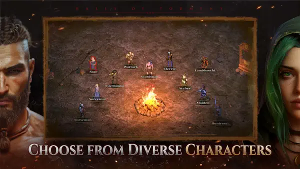 Halls of Torment: Premium iPhone Spiel Screenshot 1 – Spiele