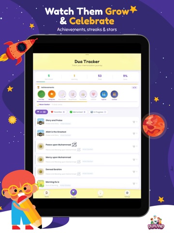 Islamic Duas for Kids iPad screenshot