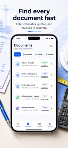 Contractor Estimate Maker screenshot