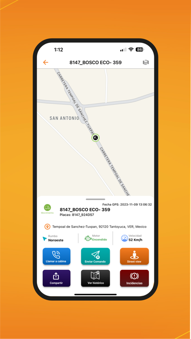 Tracking by Grupo UDA app screenshot 3
