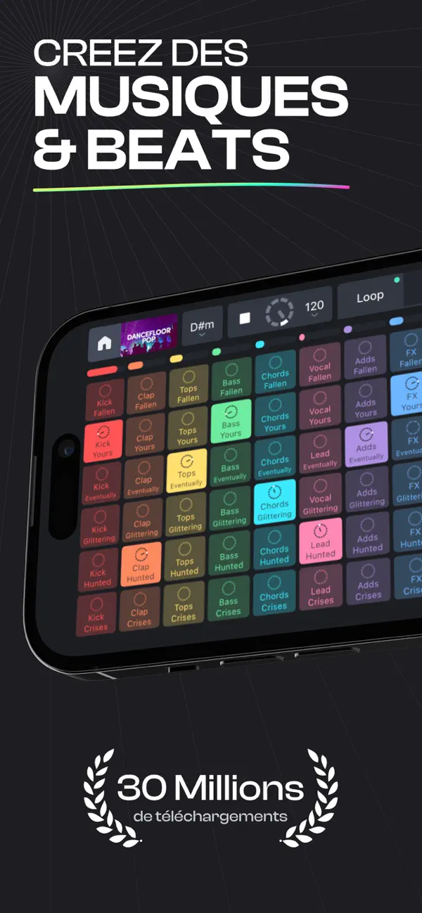 Screenshot #1 pour Remixlive - Make Music & Beats