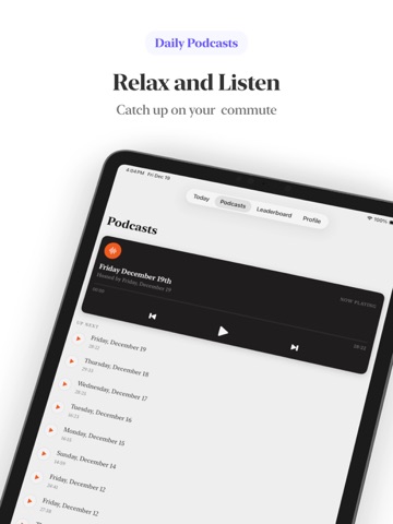 1440 Minutes: Quill Newsletter iPad screenshot