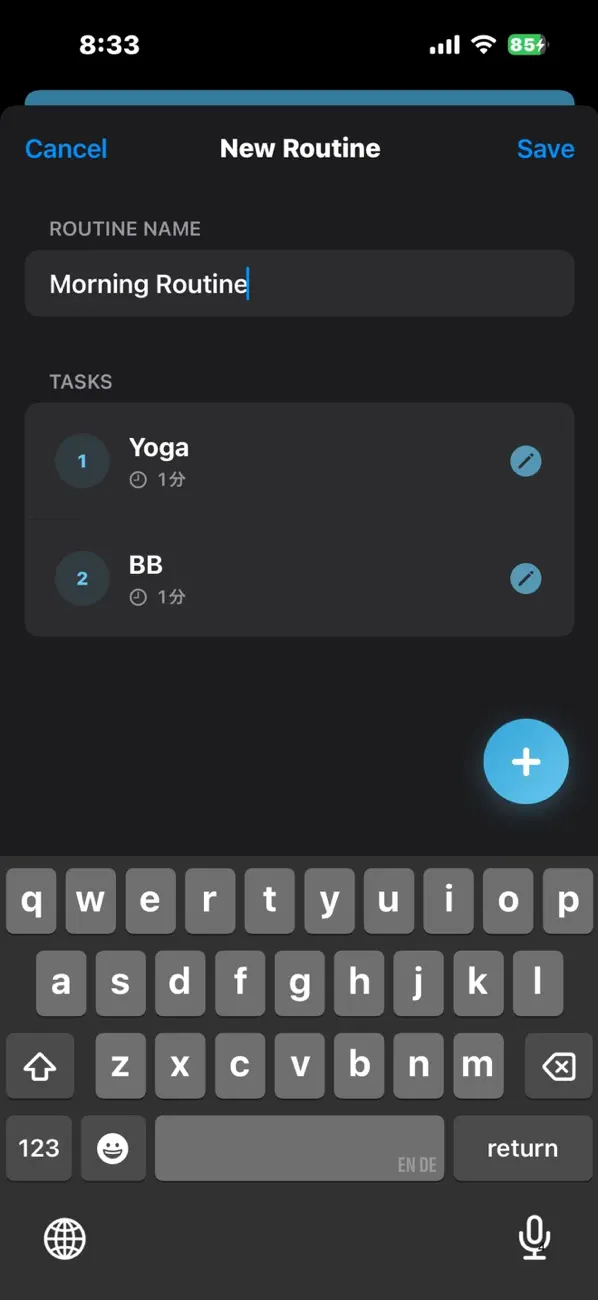 #4. Simple Routine Timer (iOS) 由: Sota Yamagishi